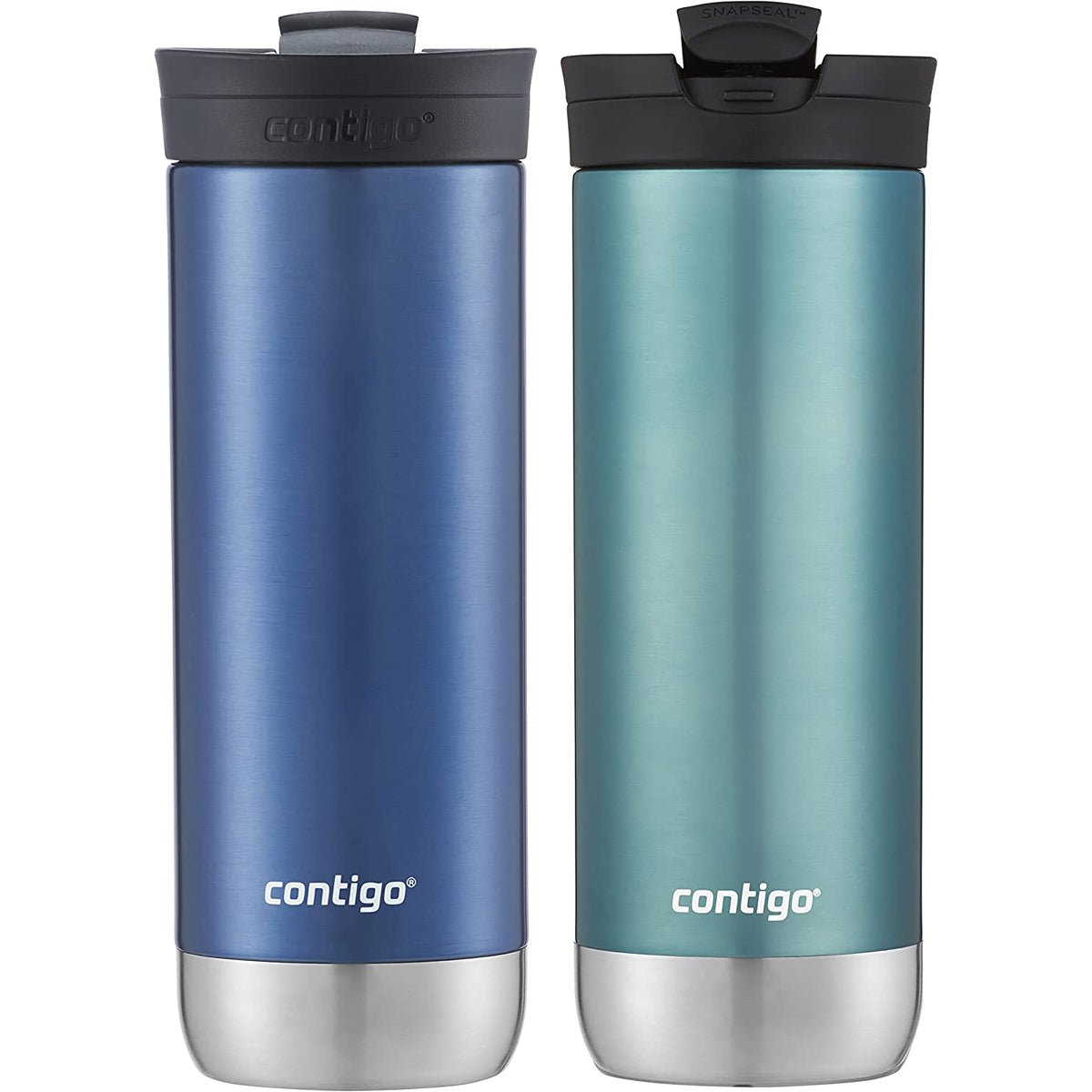 Contigo 20 oz. Huron 2.0 SnapSeal Insulated Stainless Steel Travel Mug 2 - Pack - Forza Sports
