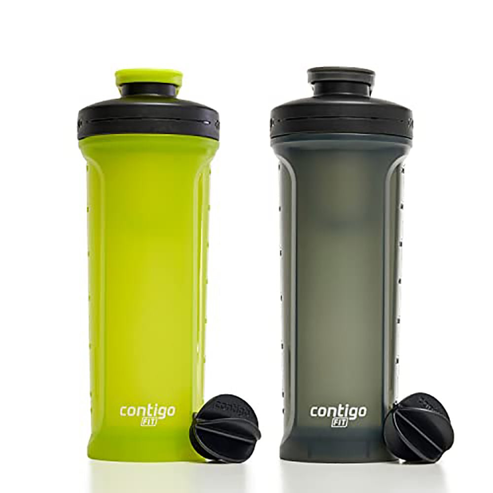 Contigo 28 oz. Fit Shake & Go 2.0 Microban Shaker Mixer Bottle 2 - Pack - Forza Sports