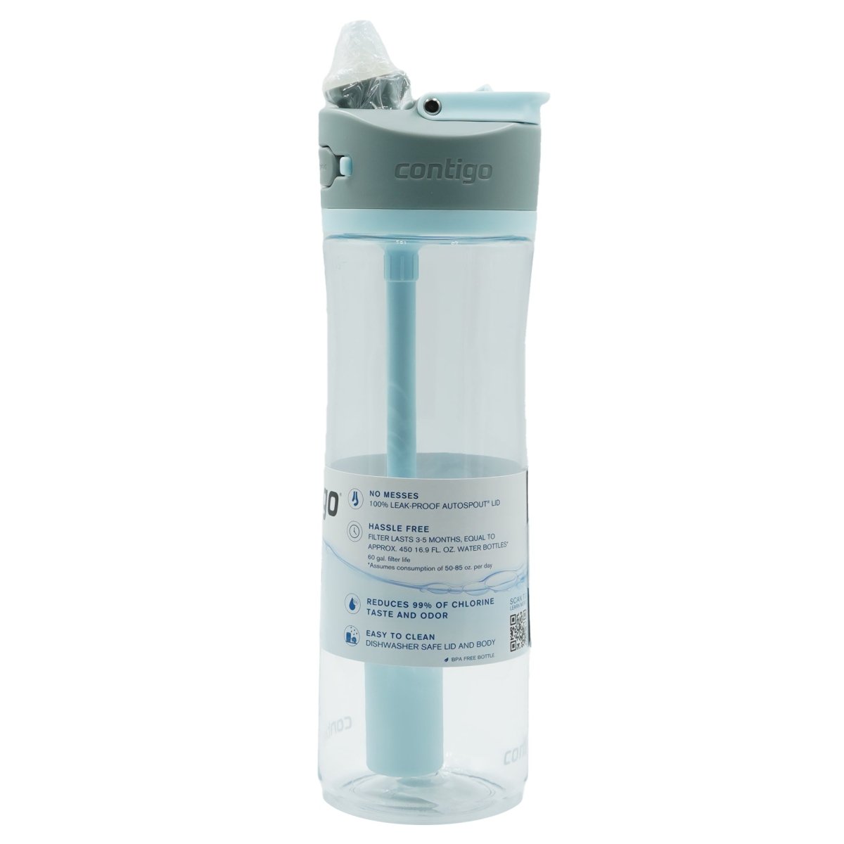 Contigo 24 oz. Wells Plastic Filter Water Bottle - Forza Sports