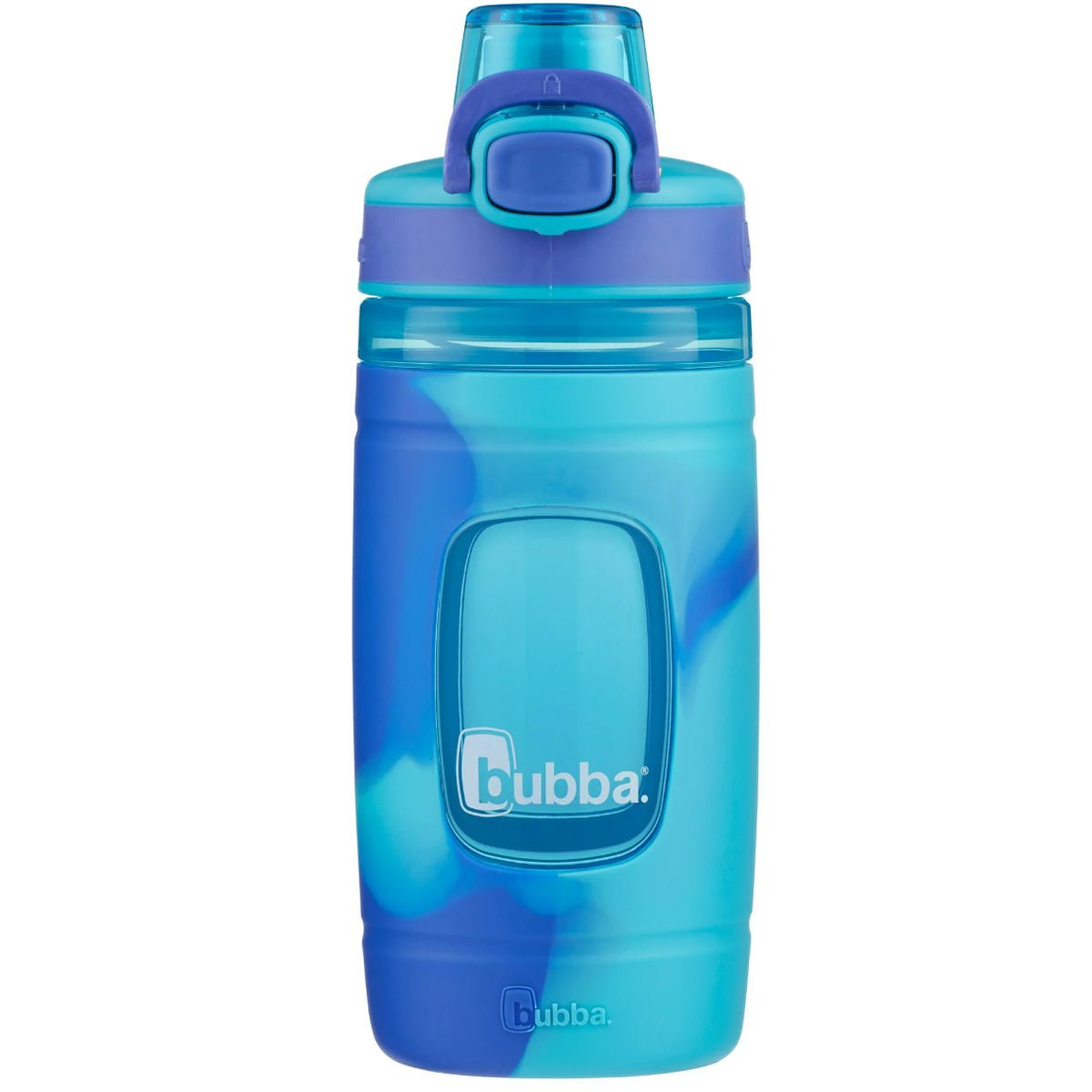 Bubba Kid's 16 oz. Flo Refresh Plastic Water Bottle with Silicone Sleeve - Forza Sports