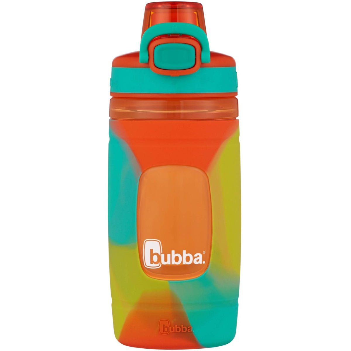 Bubba Kid's 16 oz. Flo Refresh Plastic Water Bottle with Silicone Sleeve - Forza Sports
