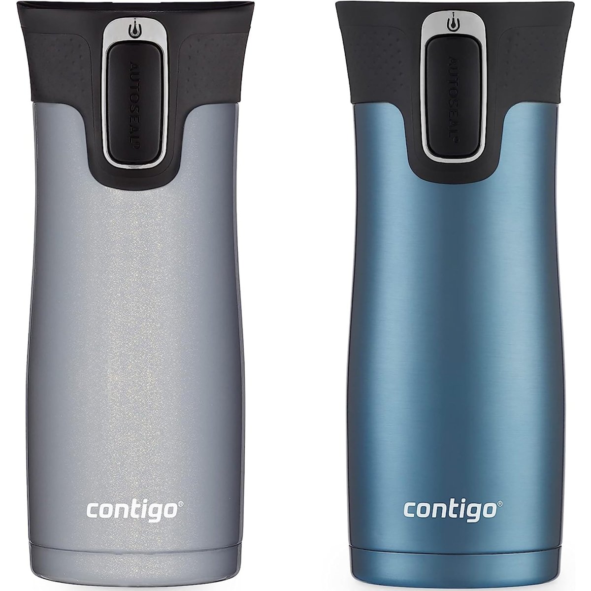 Contigo 16 oz. West Loop 2.0 Insulated Stainless Steel Travel Mug 2 - Pack - Forza Sports