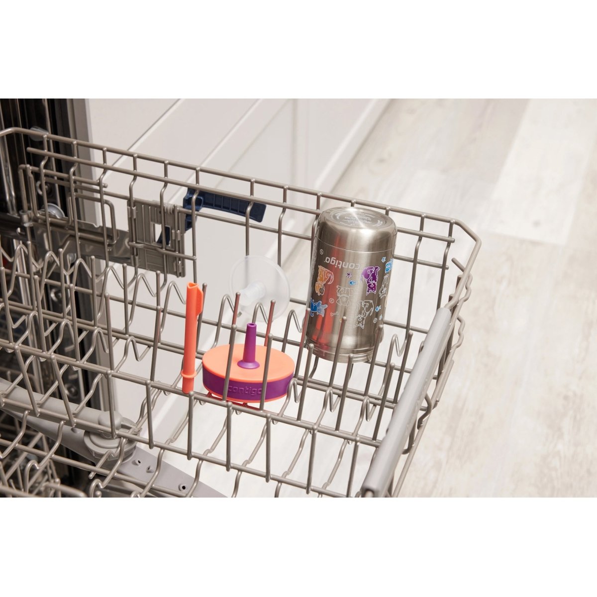 Contigo Kid's 12 oz. Leighton Spill - Proof Stainless Steel Tumbler with Straw - Forza Sports