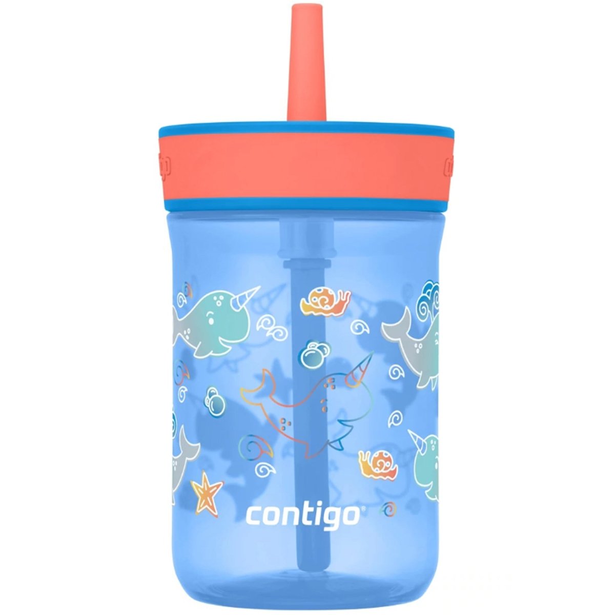 Contigo Kid's 14 oz. Leighton Spill - Proof Tumbler with Straw - Forza Sports