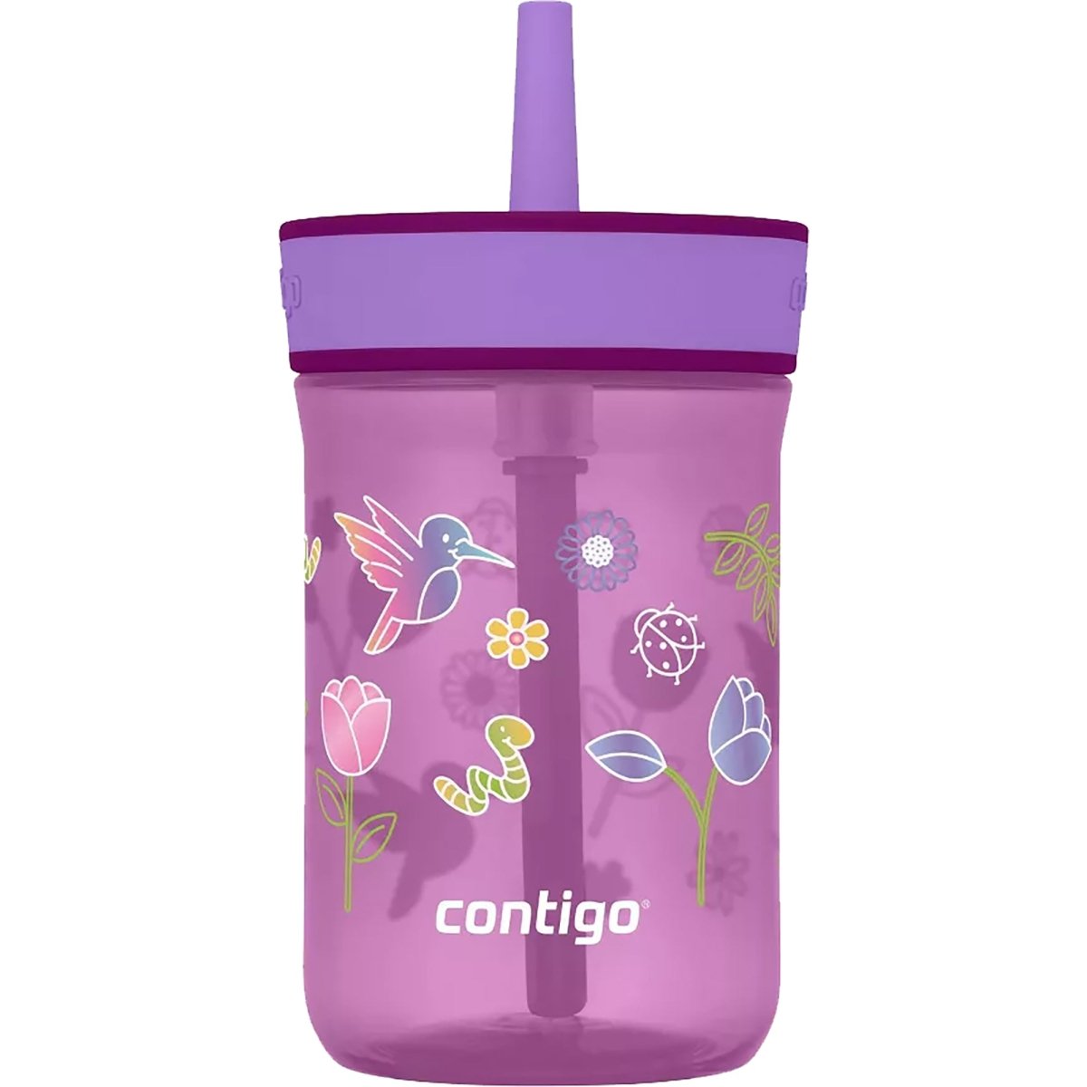Contigo Kid's 14 oz. Leighton Spill - Proof Tumbler with Straw - Forza Sports