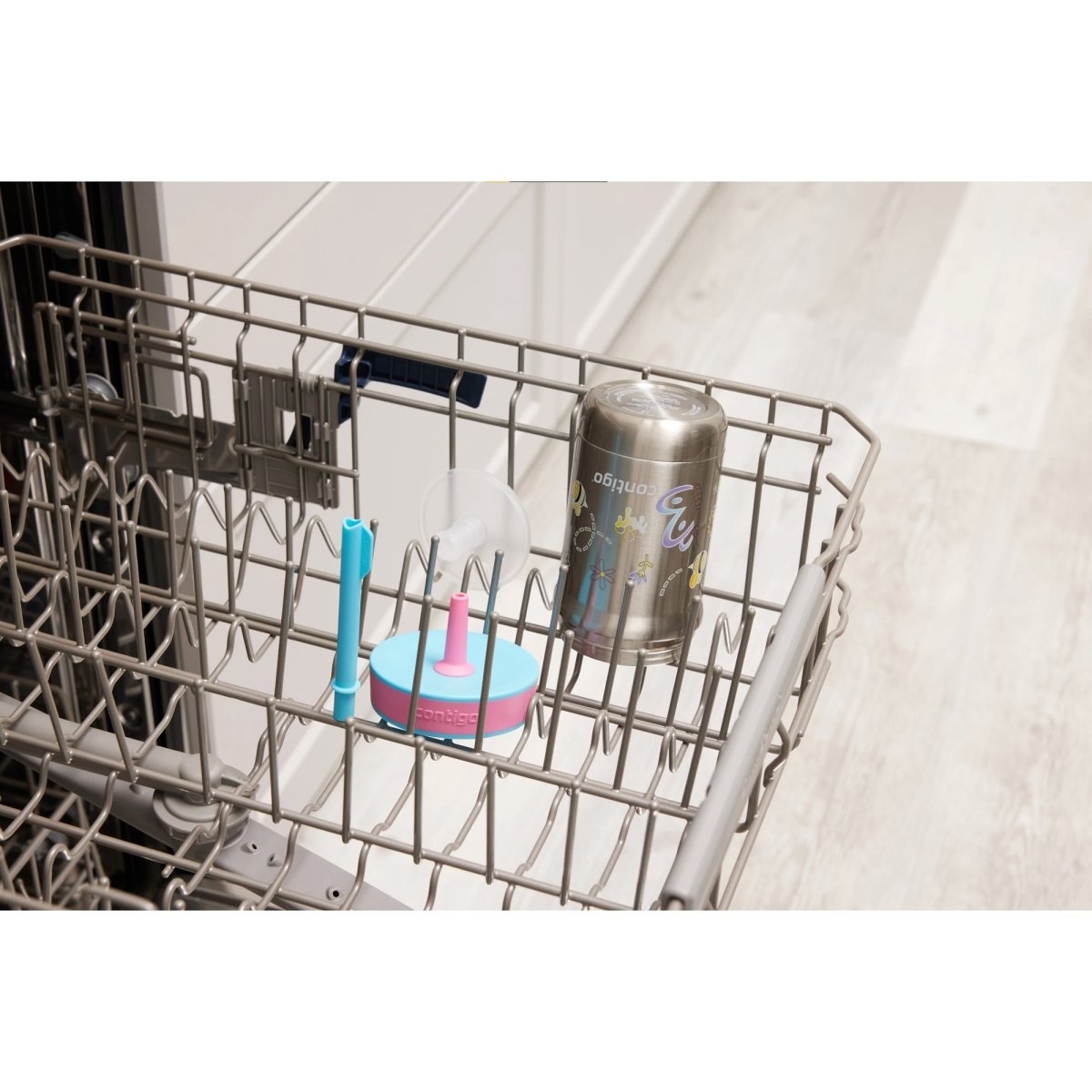 Contigo Kid's 12 oz. Leighton Spill - Proof Stainless Steel Tumbler with Straw - Forza Sports