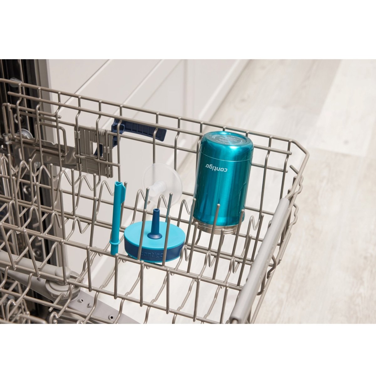 Contigo Kid's 12 oz. Leighton Spill - Proof Stainless Steel Tumbler with Straw - Forza Sports