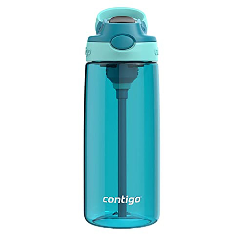 Contigo Kid's 20 oz. Aubrey Plastic Water Bottle - Juniper/Jade - Forza Sports