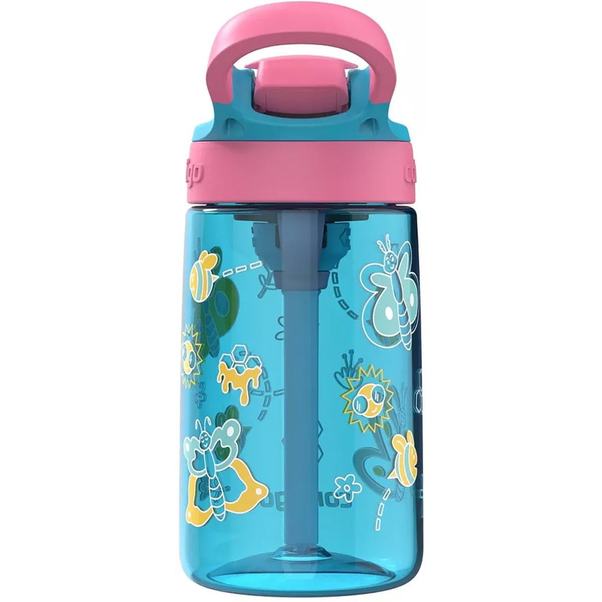 Contigo Kid's 14 oz. AutoSpout Straw Water Bottle with Easy - Clean Lid - Forza Sports