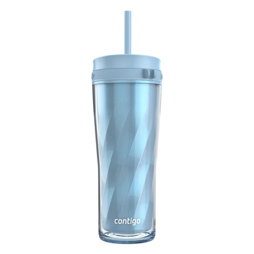 Contigo 24 oz. Streeterville Shake & Go FlexTumbler with Straw - Glacier - Forza Sports