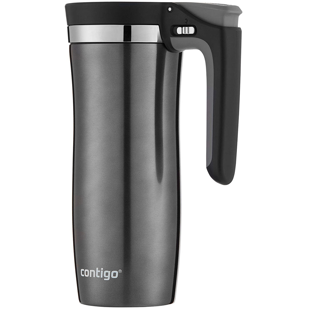 Contigo 16 oz. Autoseal Vacuum - Insulated Stainless Steel Handled Travel Mug - Forza Sports