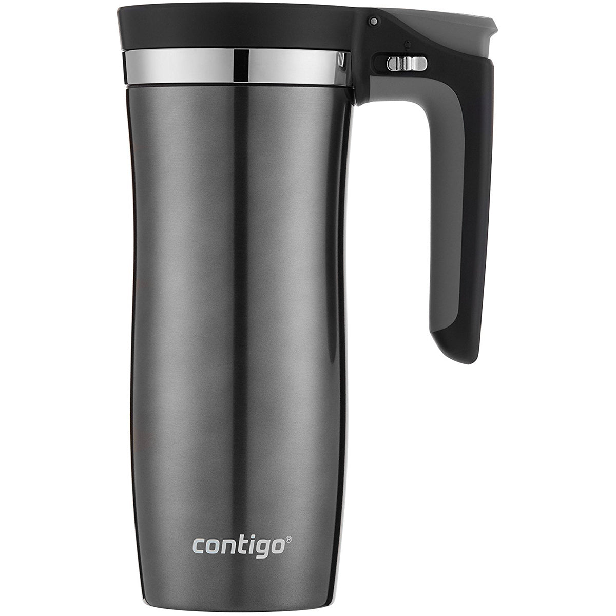 Contigo 16 oz. Autoseal Vacuum - Insulated Stainless Steel Handled Travel Mug - Forza Sports