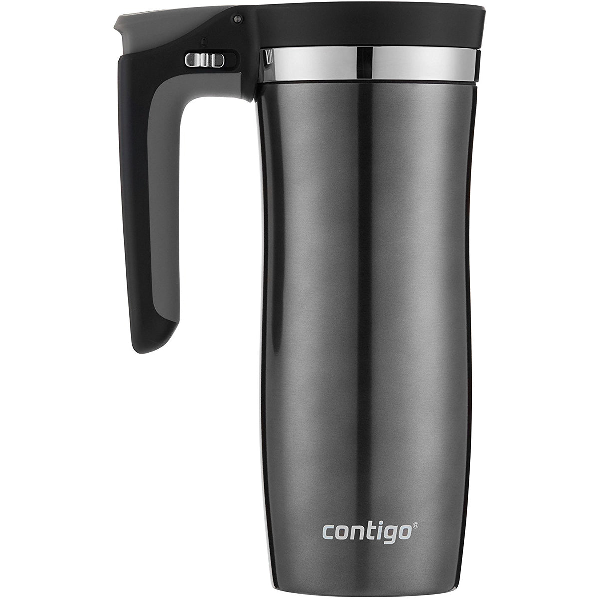 Contigo 16 oz. Autoseal Vacuum - Insulated Stainless Steel Handled Travel Mug - Forza Sports