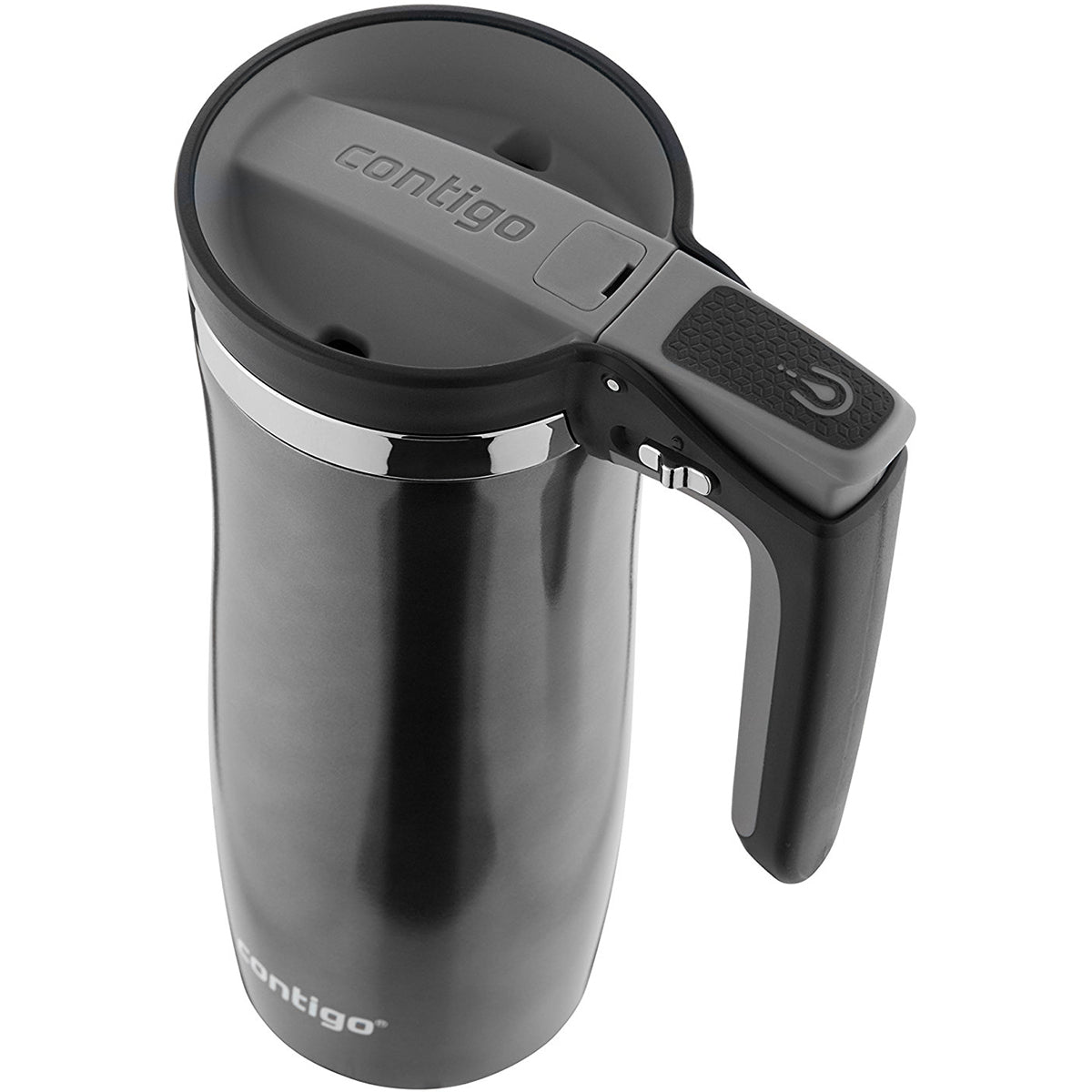 Contigo 16 oz. Autoseal Vacuum - Insulated Stainless Steel Handled Travel Mug - Forza Sports