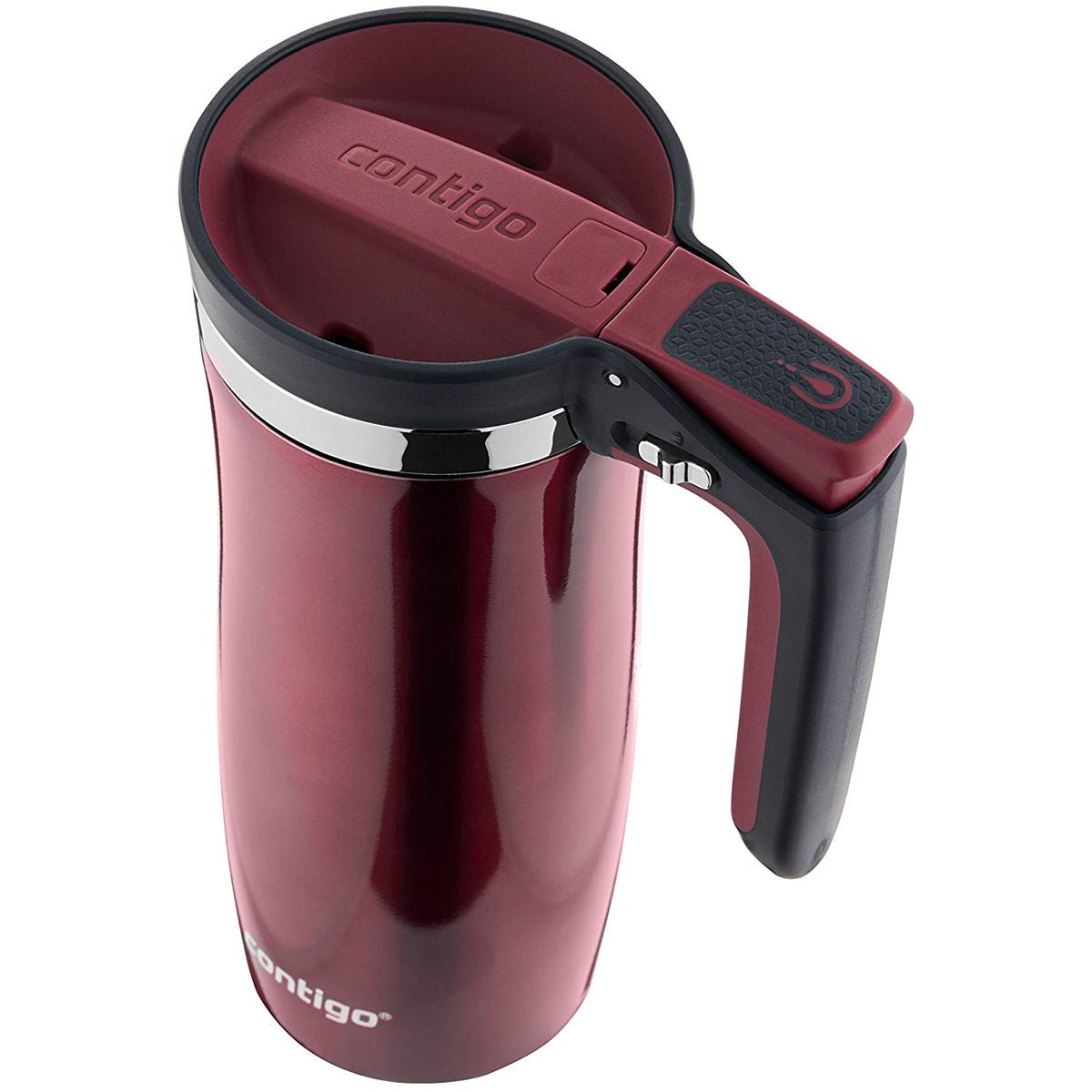 Contigo 16 oz. Autoseal Vacuum - Insulated Stainless Steel Handled Travel Mug - Forza Sports