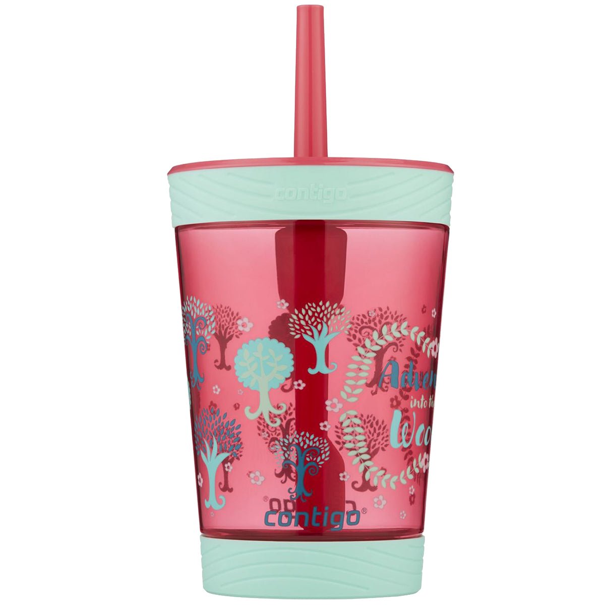 Contigo 14 oz. Kid's Spill - Proof Tritan Plastic Tumbler with Straw - Forza Sports