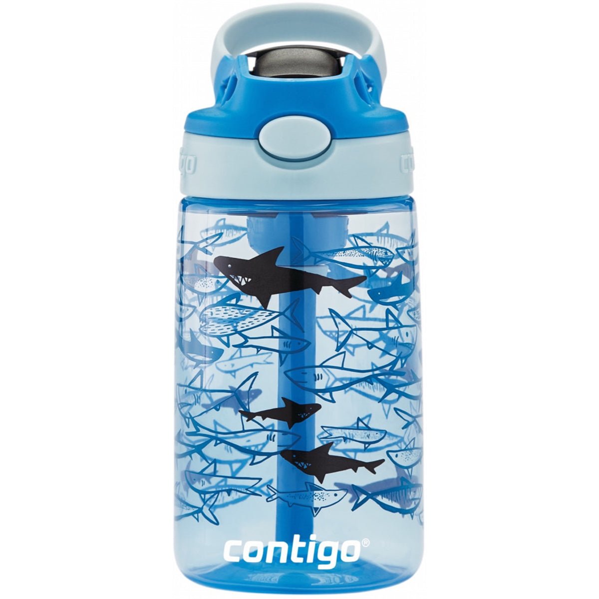Contigo Kid's 14 oz. AutoSpout Straw Water Bottle with Easy - Clean Lid - Forza Sports