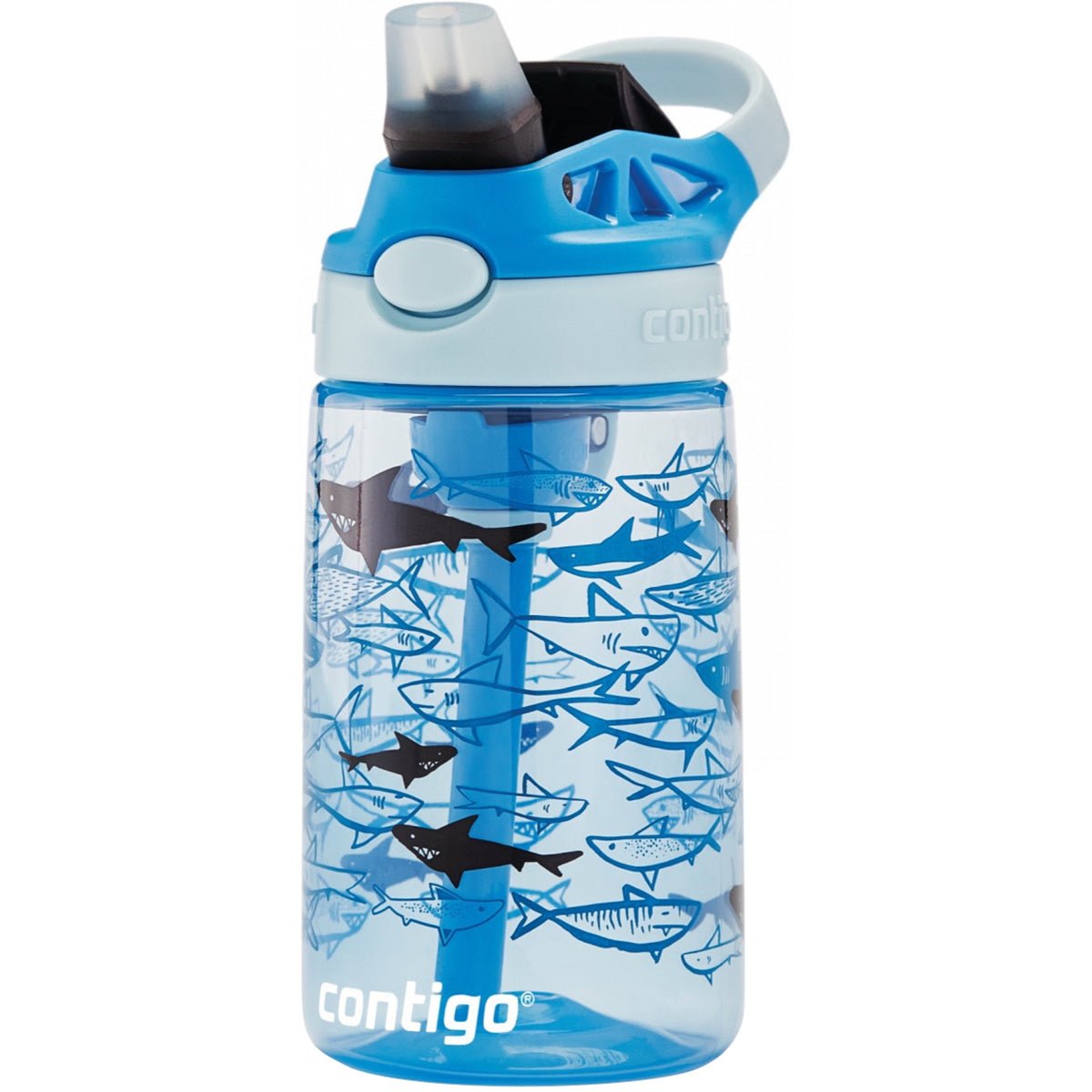 Contigo Kid's 14 oz. AutoSpout Straw Water Bottle with Easy - Clean Lid - Forza Sports