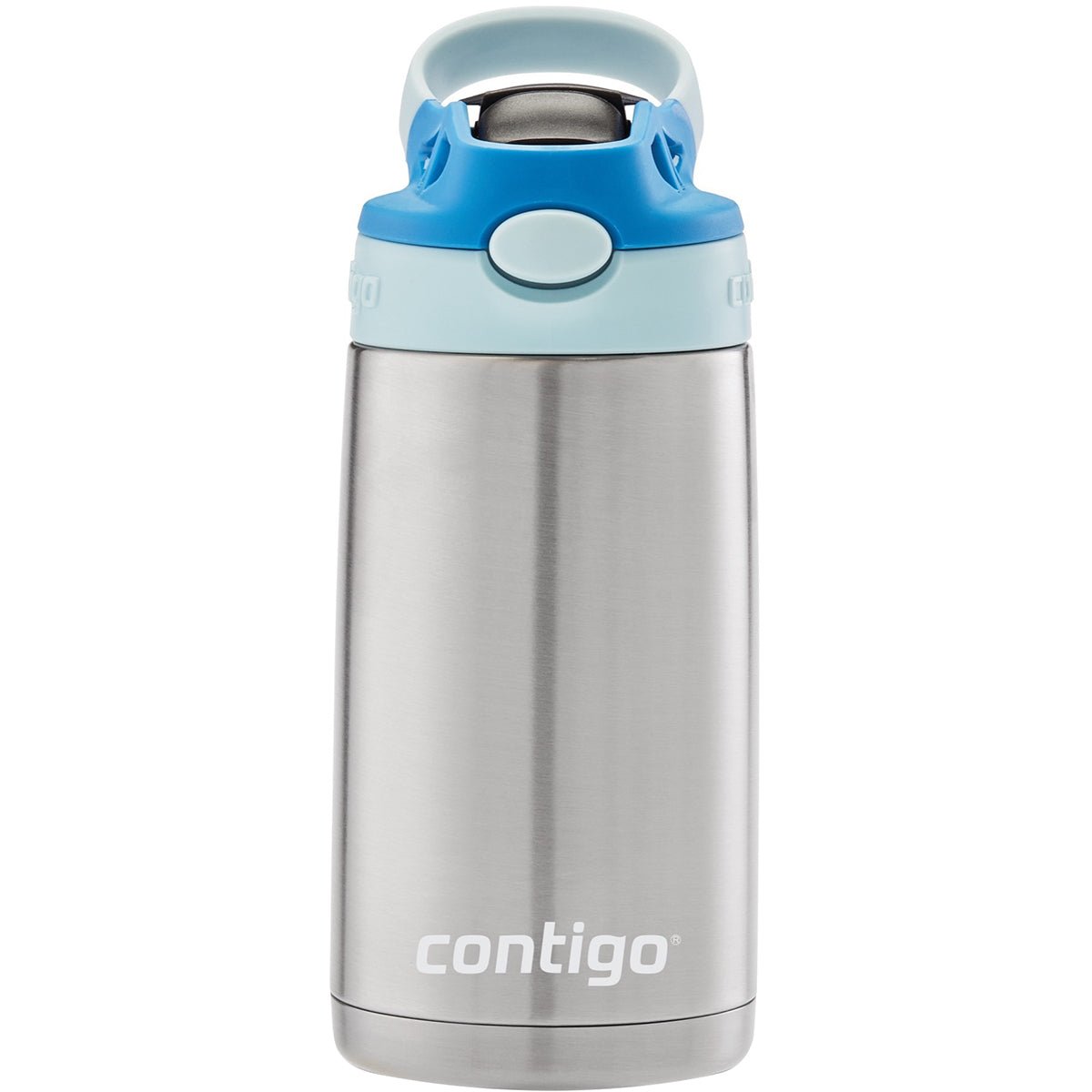 Contigo Kid's 13 oz. Insulated Stainless Steel AutoSpout Straw Water Bottle - Forza Sports