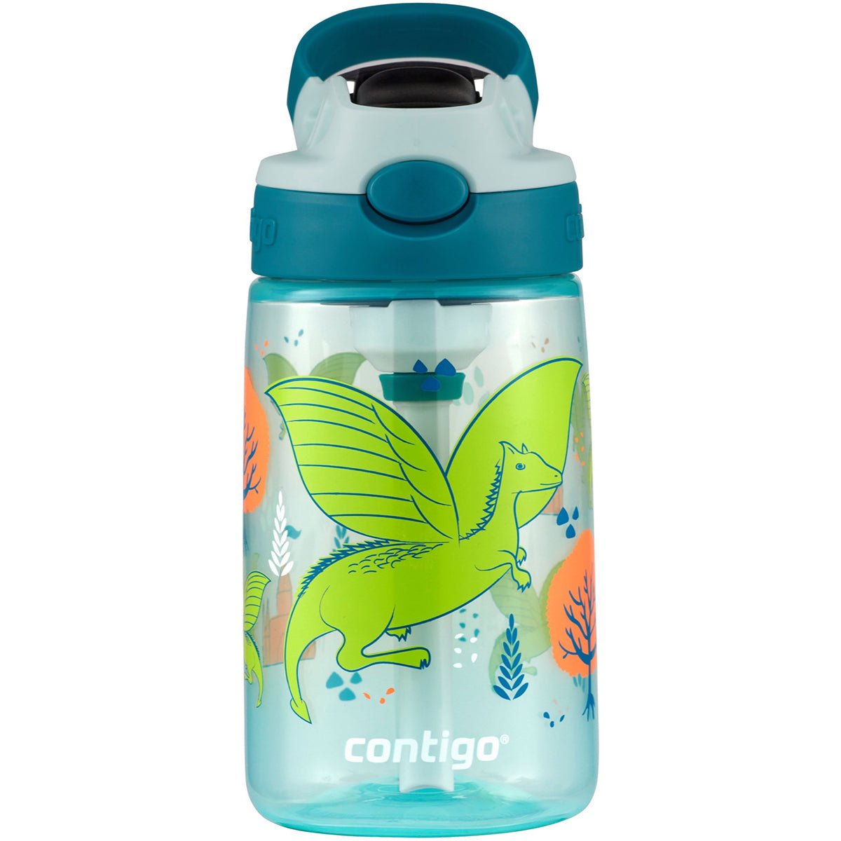 Contigo Kid's 14 oz. AutoSpout Straw Water Bottle with Easy - Clean Lid - Forza Sports