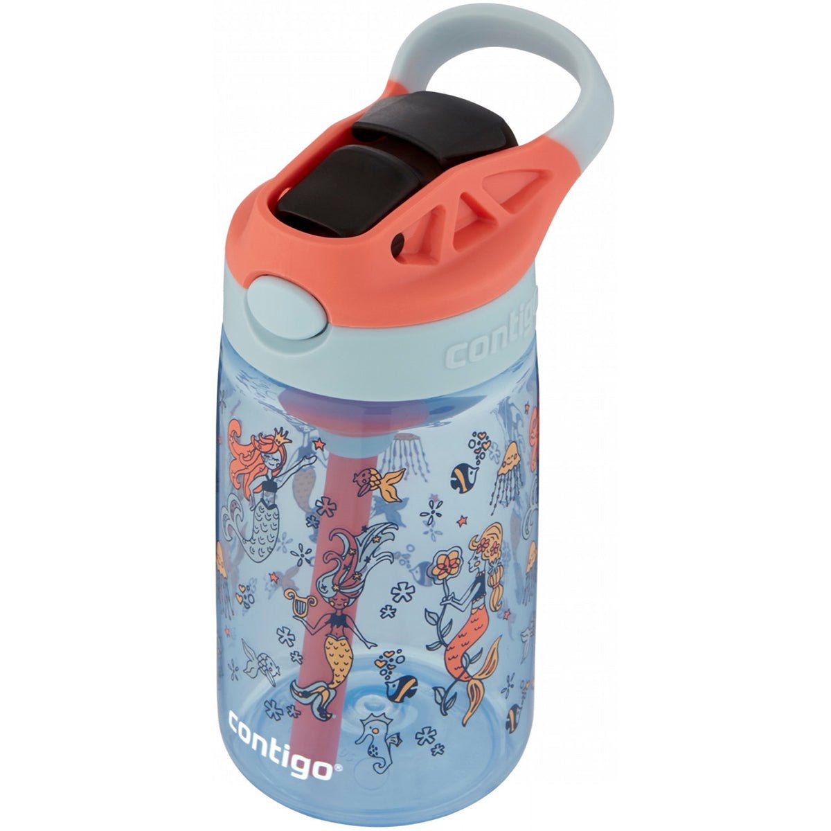 Contigo Kid's 14 oz. AutoSpout Straw Water Bottle with Easy - Clean Lid - Forza Sports