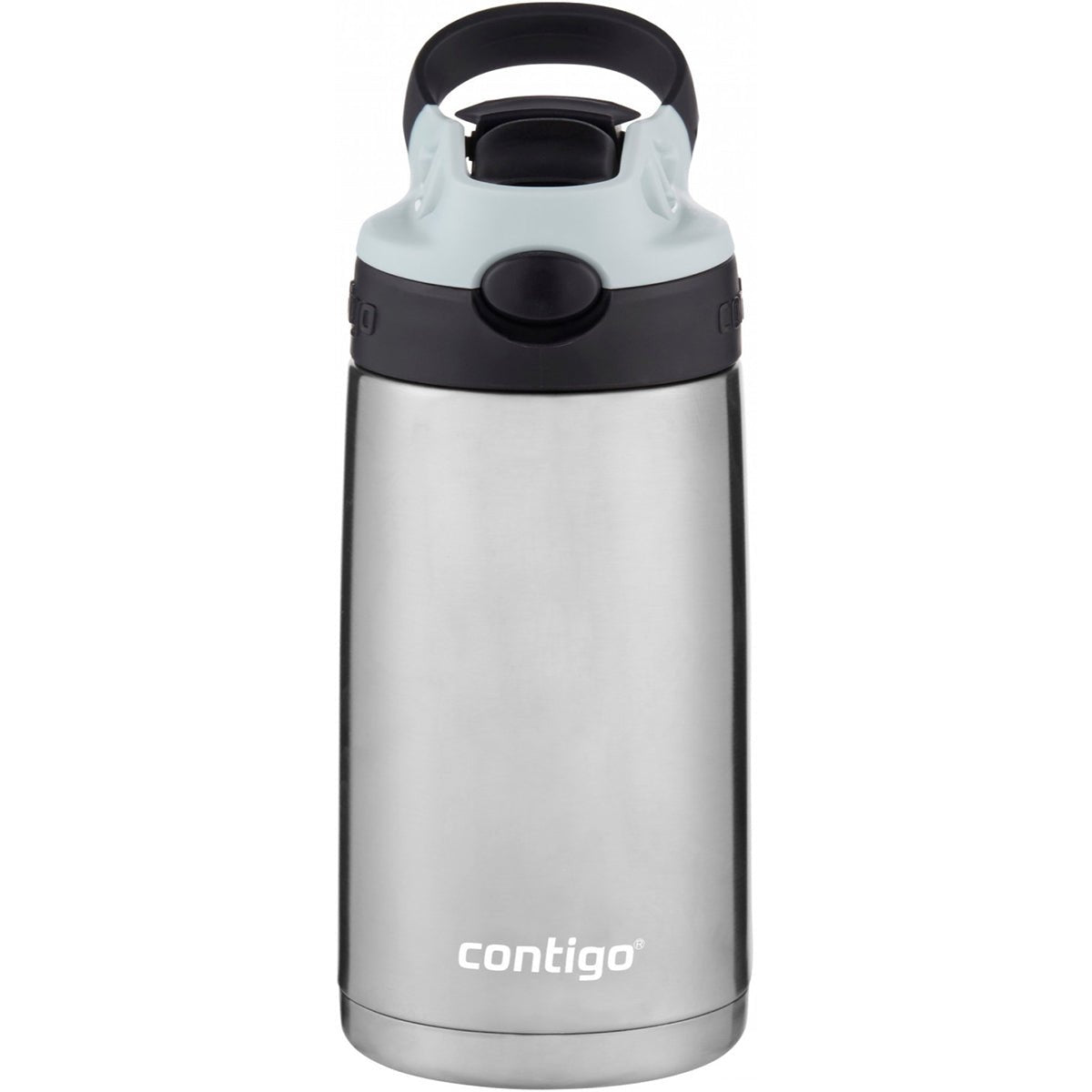 Contigo Kid's 13 oz. Insulated Stainless Steel AutoSpout Straw Water Bottle - Forza Sports