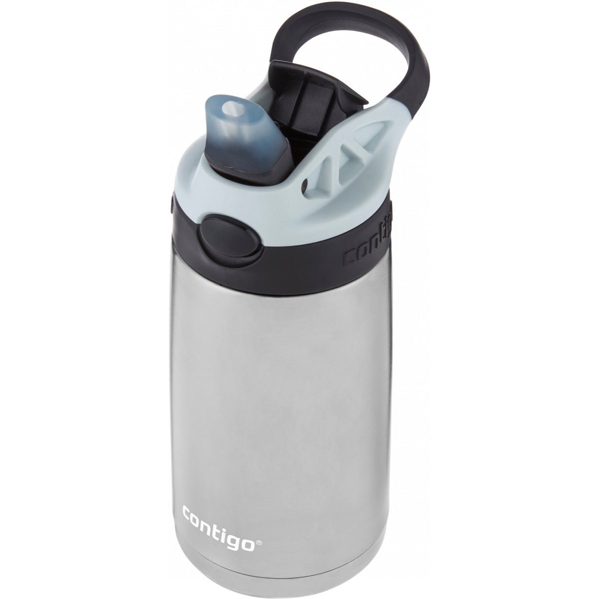 Contigo Kid's 13 oz. Insulated Stainless Steel AutoSpout Straw Water Bottle - Forza Sports