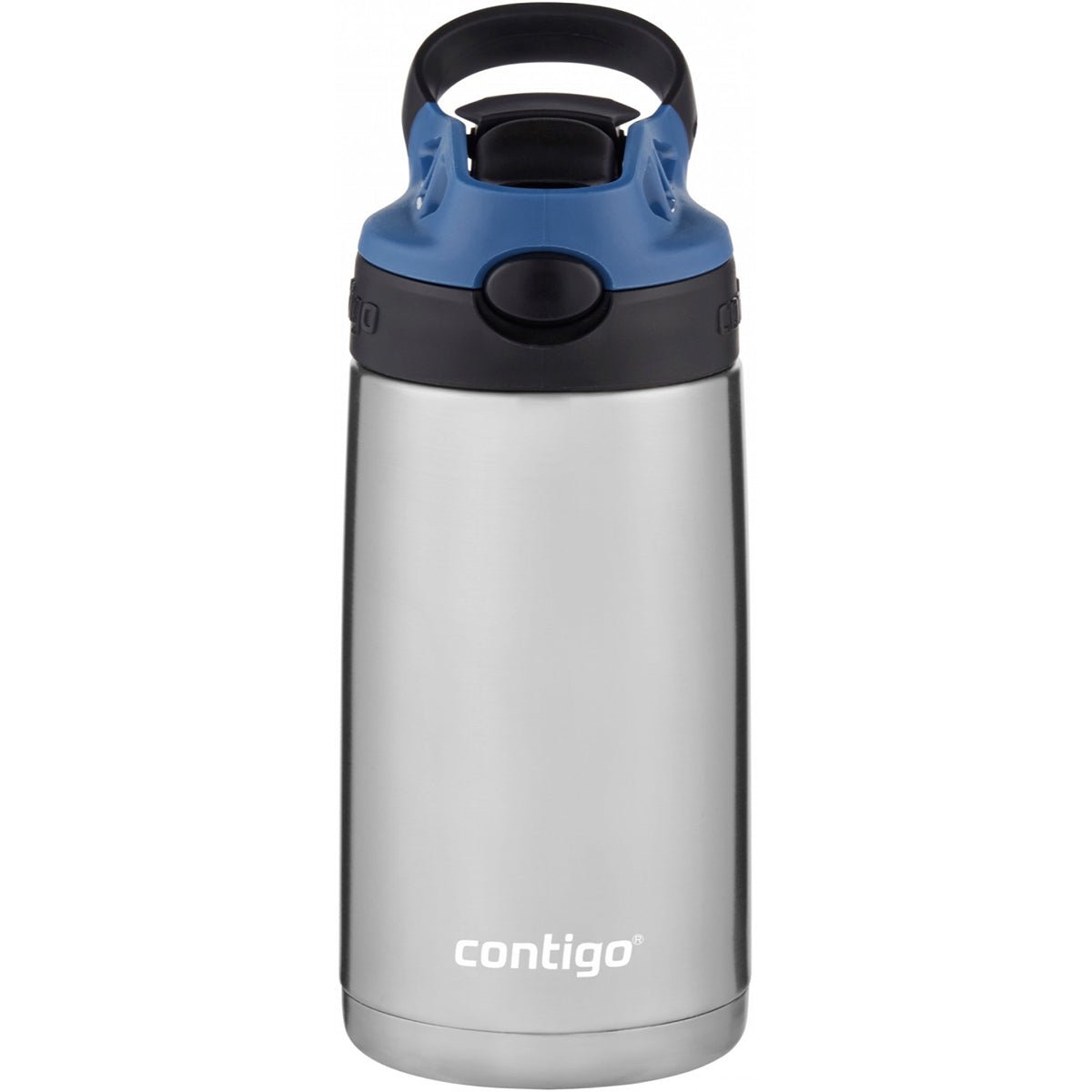 Contigo Kid's 13 oz. Insulated Stainless Steel AutoSpout Straw Water Bottle - Forza Sports