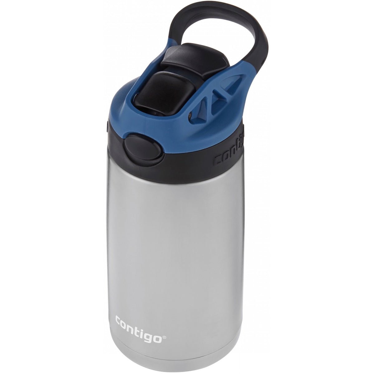 Contigo Kid's 13 oz. Insulated Stainless Steel AutoSpout Straw Water Bottle - Forza Sports