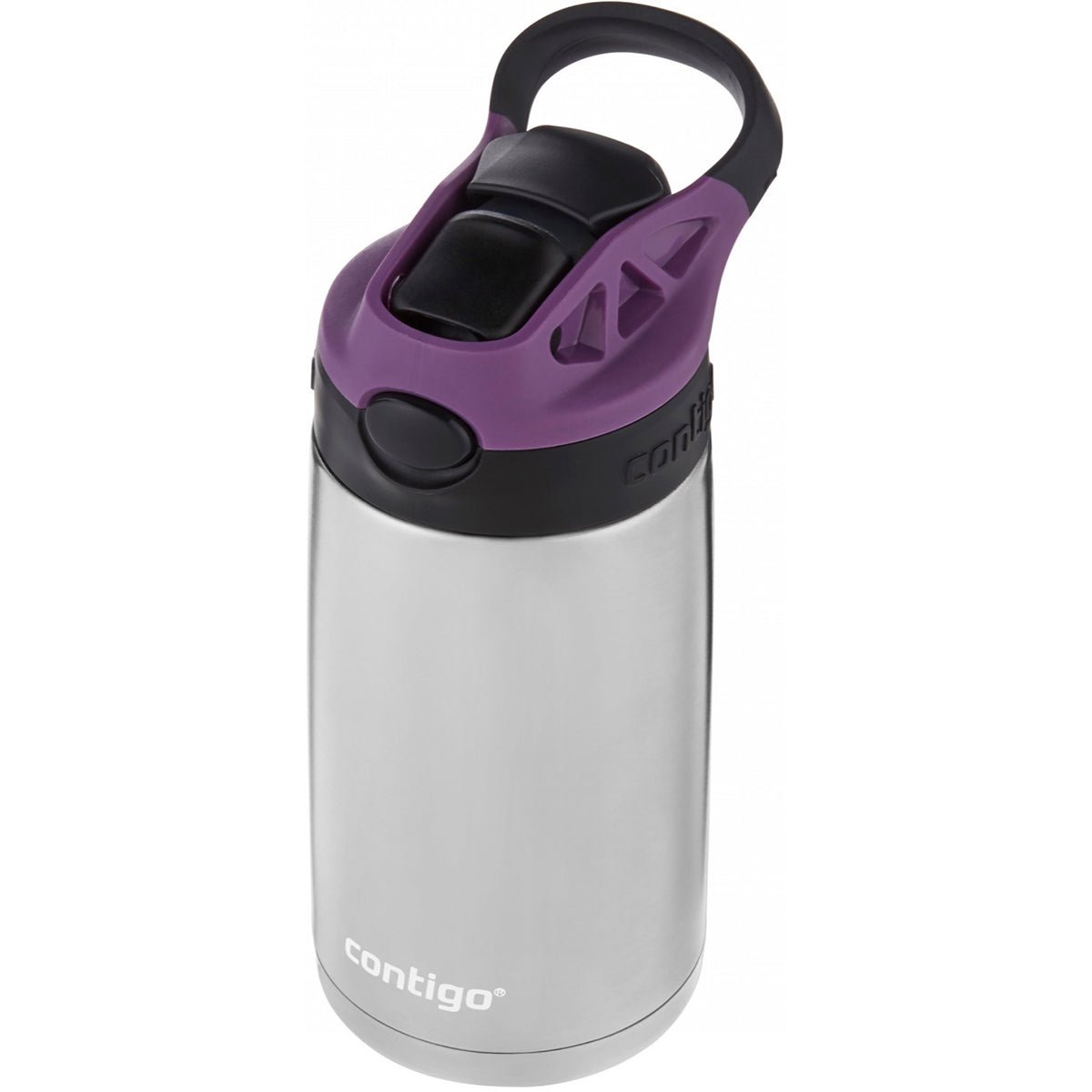 Contigo Kid's 13 oz. Insulated Stainless Steel AutoSpout Straw Water Bottle - Forza Sports