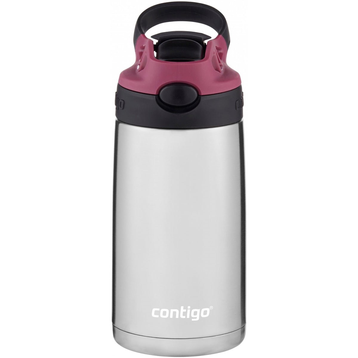 Contigo Kid's 13 oz. Insulated Stainless Steel AutoSpout Straw Water Bottle - Forza Sports