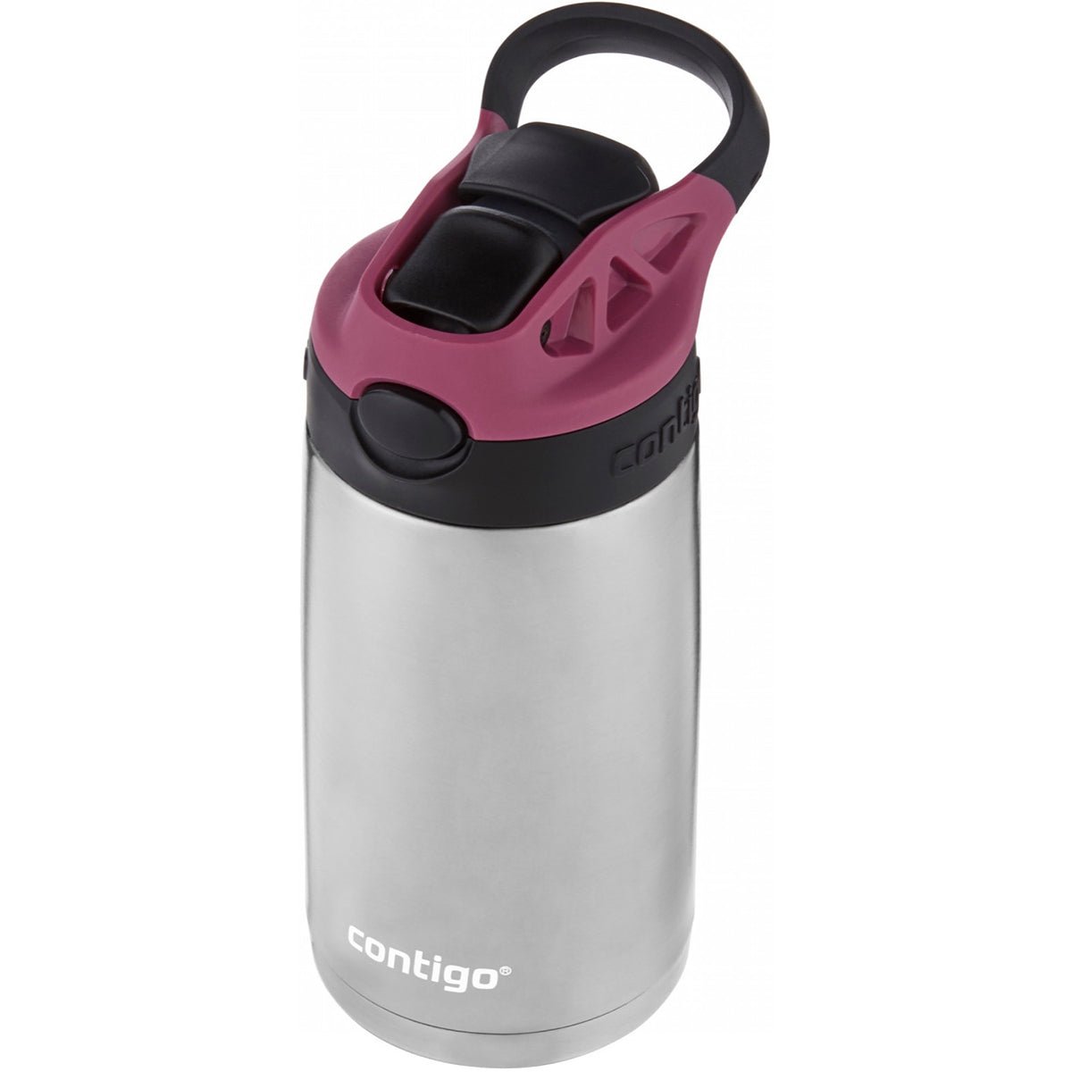 Contigo Kid's 13 oz. Insulated Stainless Steel AutoSpout Straw Water Bottle - Forza Sports