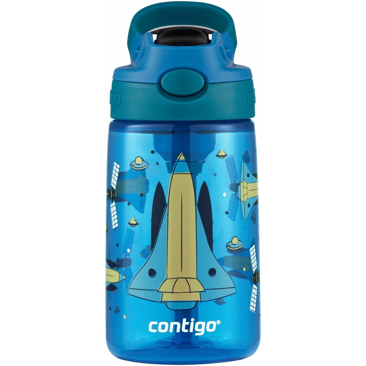 Contigo Kid's 14 oz. AutoSpout Straw Water Bottle with Easy - Clean Lid - Forza Sports
