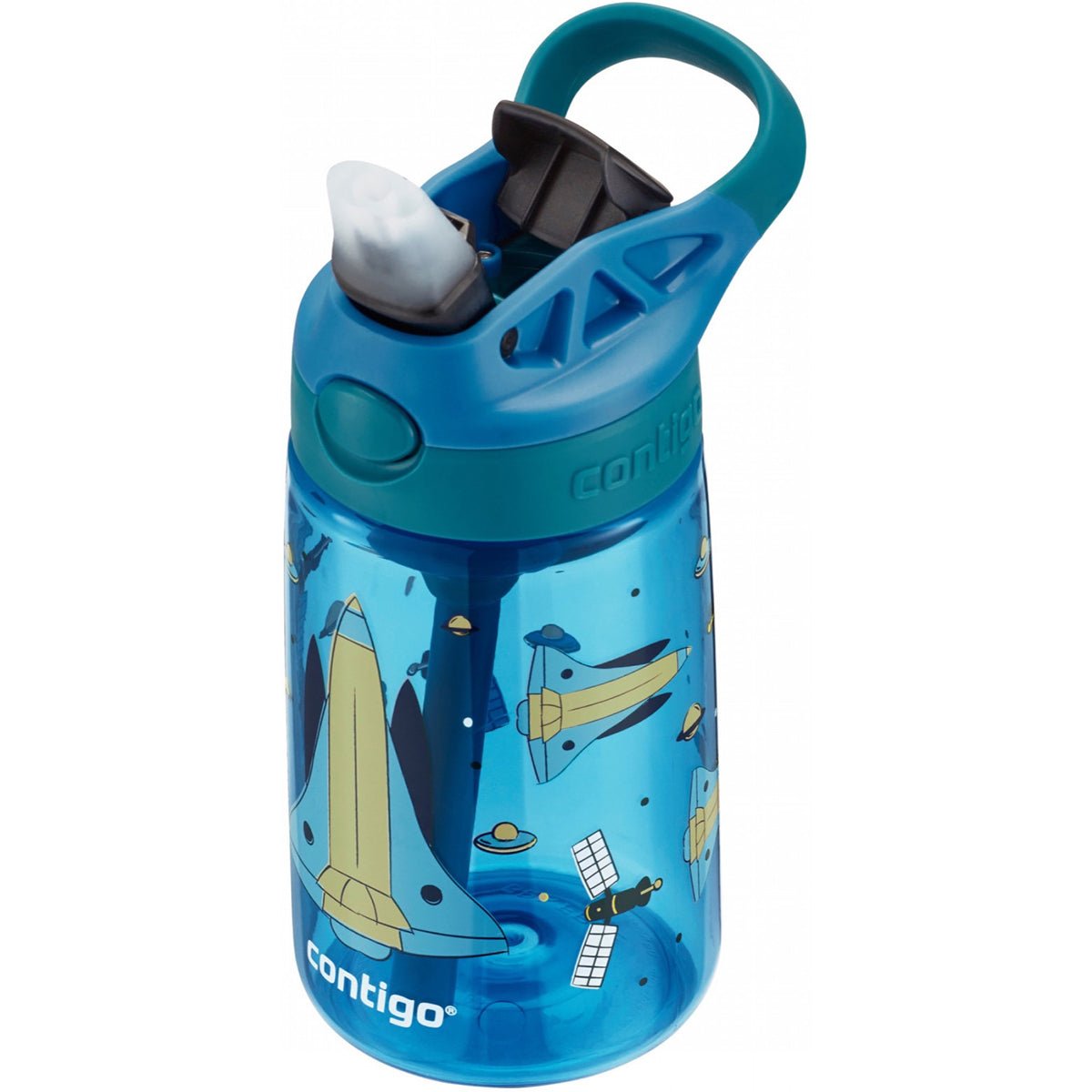 Contigo Kid's 14 oz. AutoSpout Straw Water Bottle with Easy - Clean Lid - Forza Sports