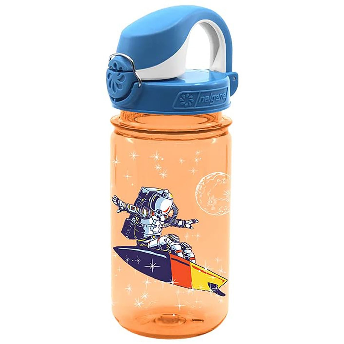 Nalgene Kid's Sustain 12 oz. On The Fly Lock Top Astronaut Tritan Water Bottle - Forza Sports