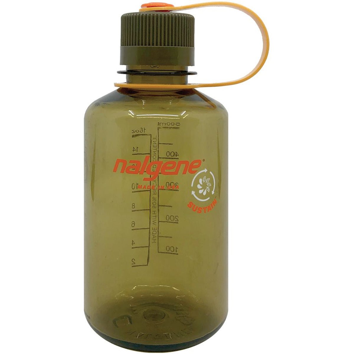 Nalgene Sustain 16 oz. Narrow Mouth Water Bottle - Forza Sports