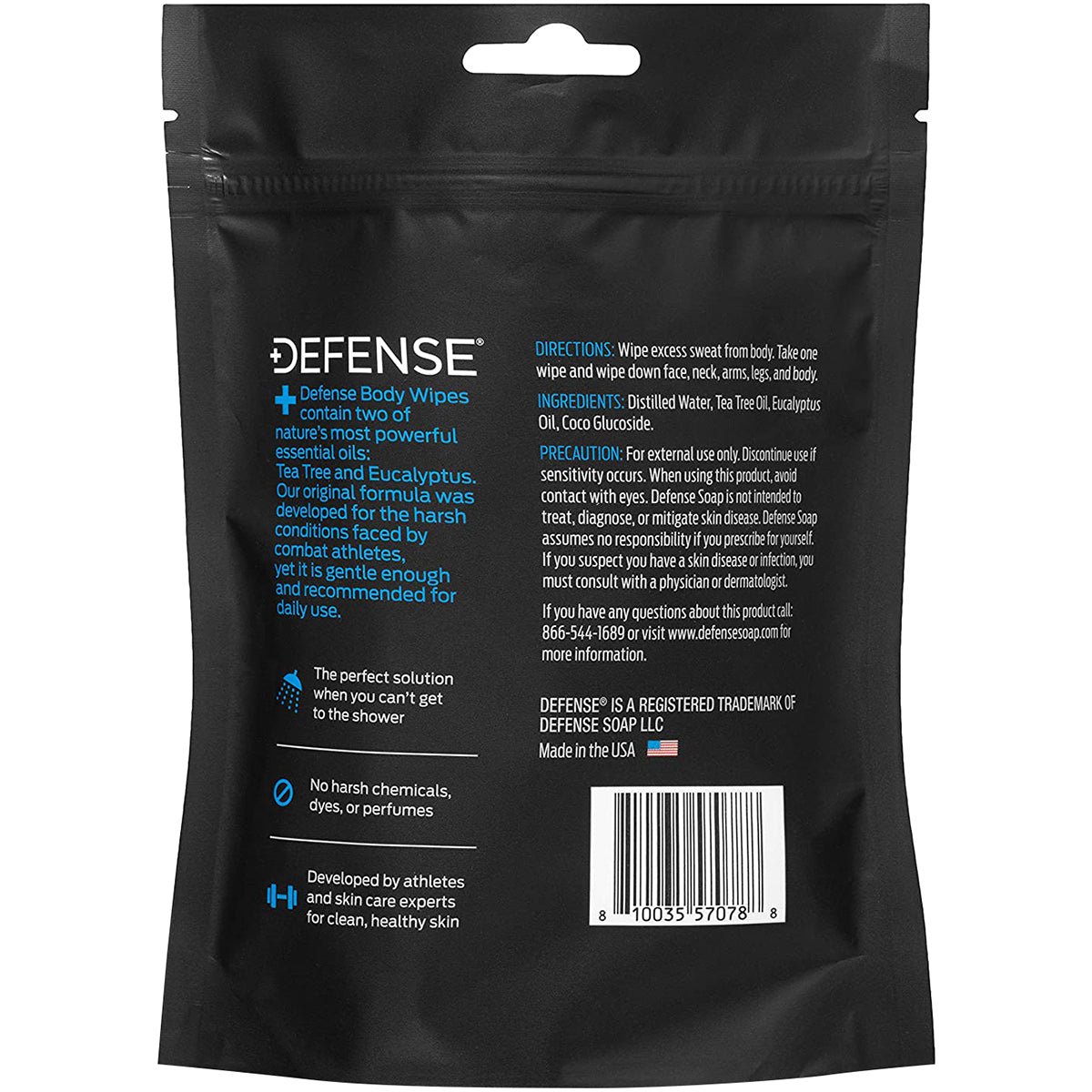 Defense Soap Original Body Wipes - 12 Count - Forza Sports