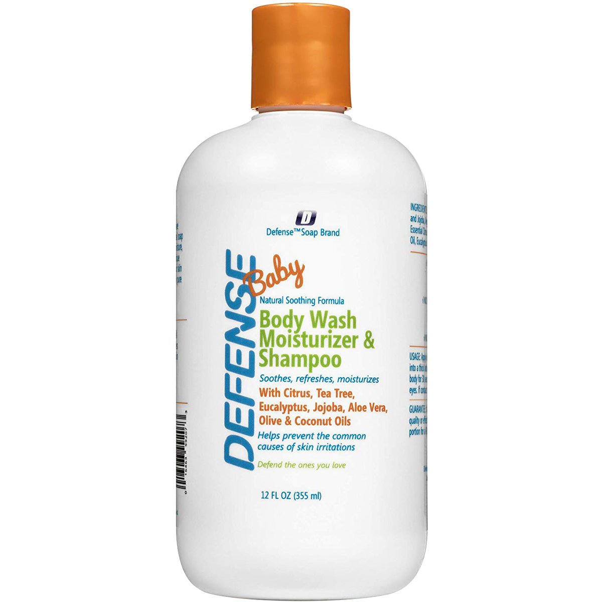 Defense Soap 12 oz. Baby Body Wash and Shampoo - Forza Sports