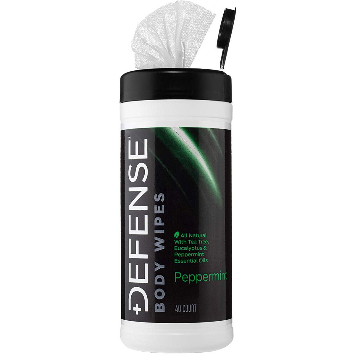 Defense Soap Peppermint Body Wipes - 40 Count - Forza Sports