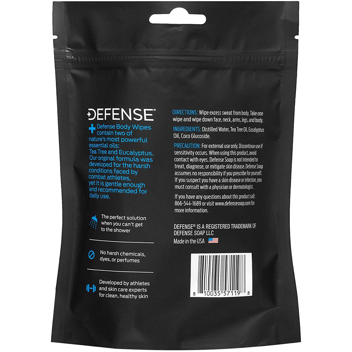 Defense Soap Original Body Wipes - Forza Sports
