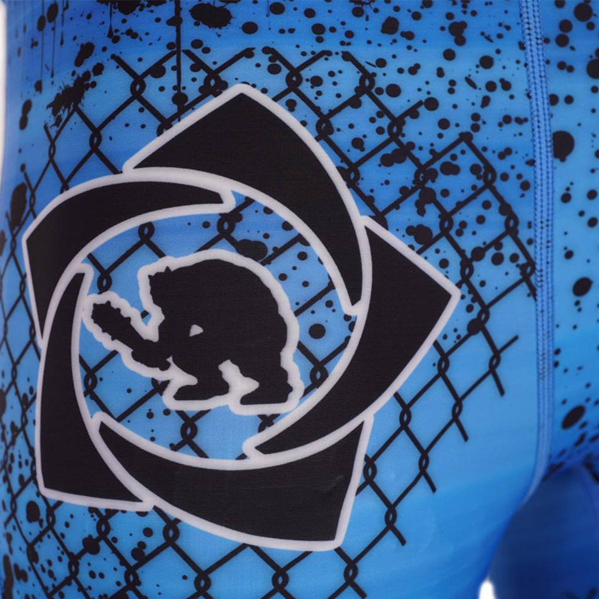 Dokebi Shark BJJ Compression Shorts - Blue - Forza Sports
