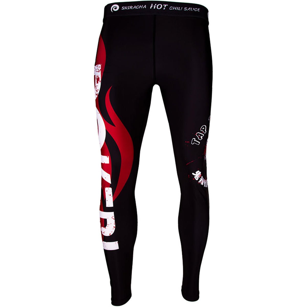 Dokebi Sriracha BJJ Grappling Spats - Black - Forza Sports