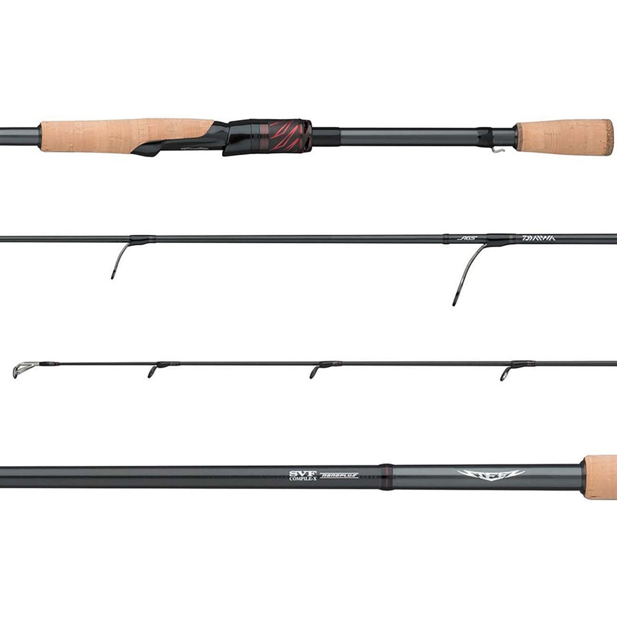 Daiwa Steez Ags Bass Casting Fishing Rod - Forza Sports