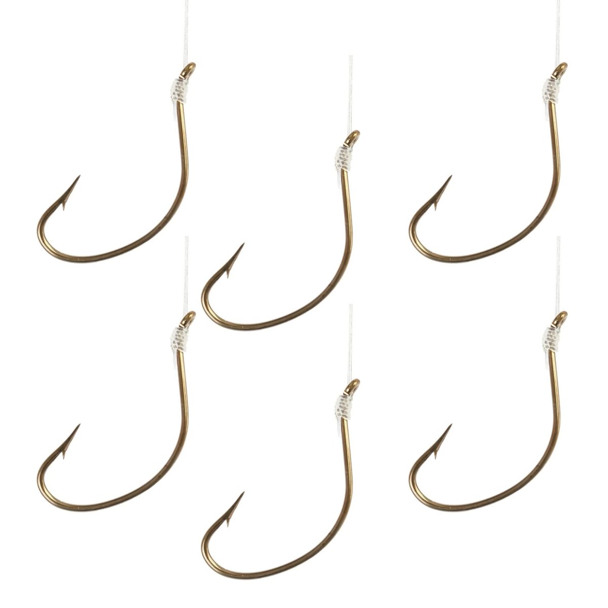 Eagle Claw Kahle Snell, Single Line, Size 12, Bronze, 6 Pack - Forza Sports
