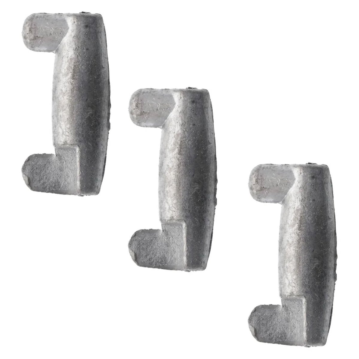 Eagle Claw Pinch-On Sinkers, 1/2 oz., 3 Pack - Forza Sports