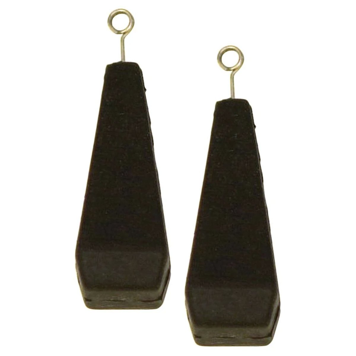 Eagle Claw Practice Casting Plugs, Black, 2 Pack - Forza Sports