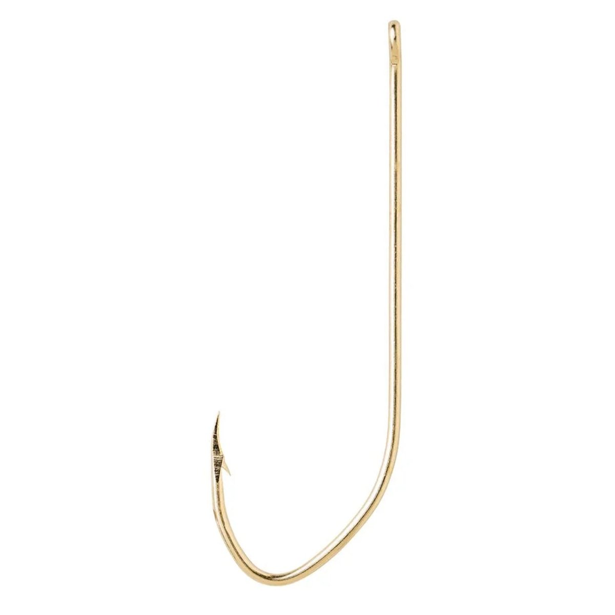 Eagle Claw Pro-V Aberdeen Hook, Size 4, Gold, 50 Pack - Forza Sports
