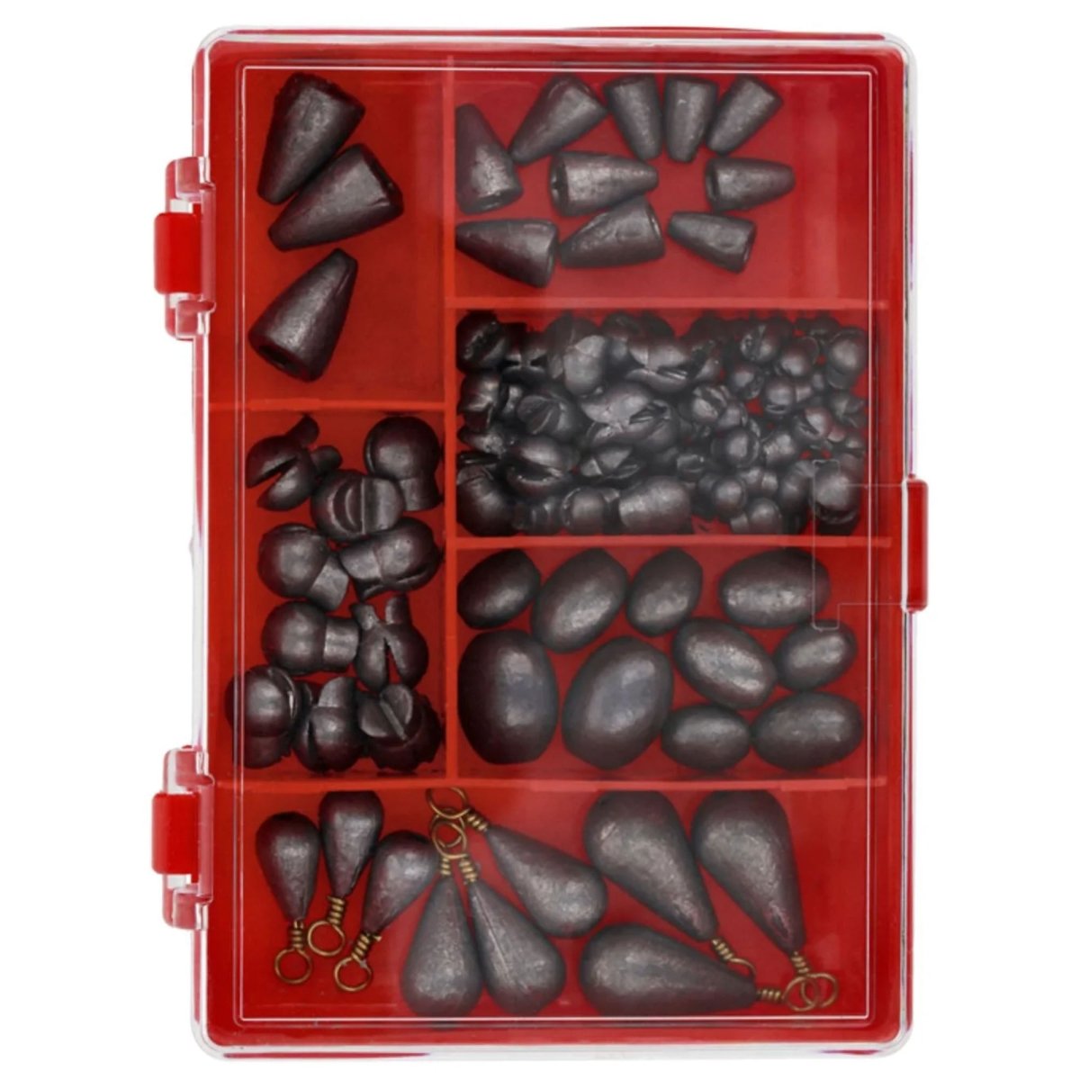 Eagle Claw Sinker Assortment, 103 Pieces - Forza Sports
