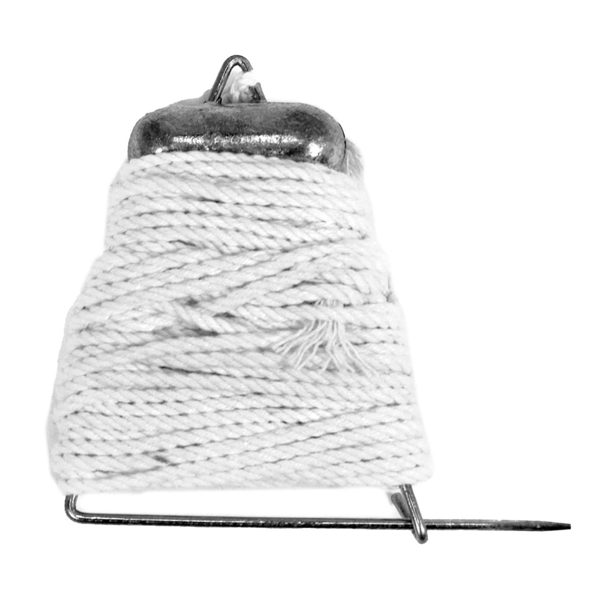 Eagle Claw Weighted Crab Line, 25 Foot, White - Forza Sports