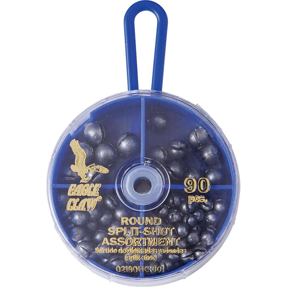 Eagle Claw Round Split - Shot Sinkers Dial Pack - Forza Sports